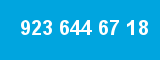 923 644 67 18 923 644 67 18